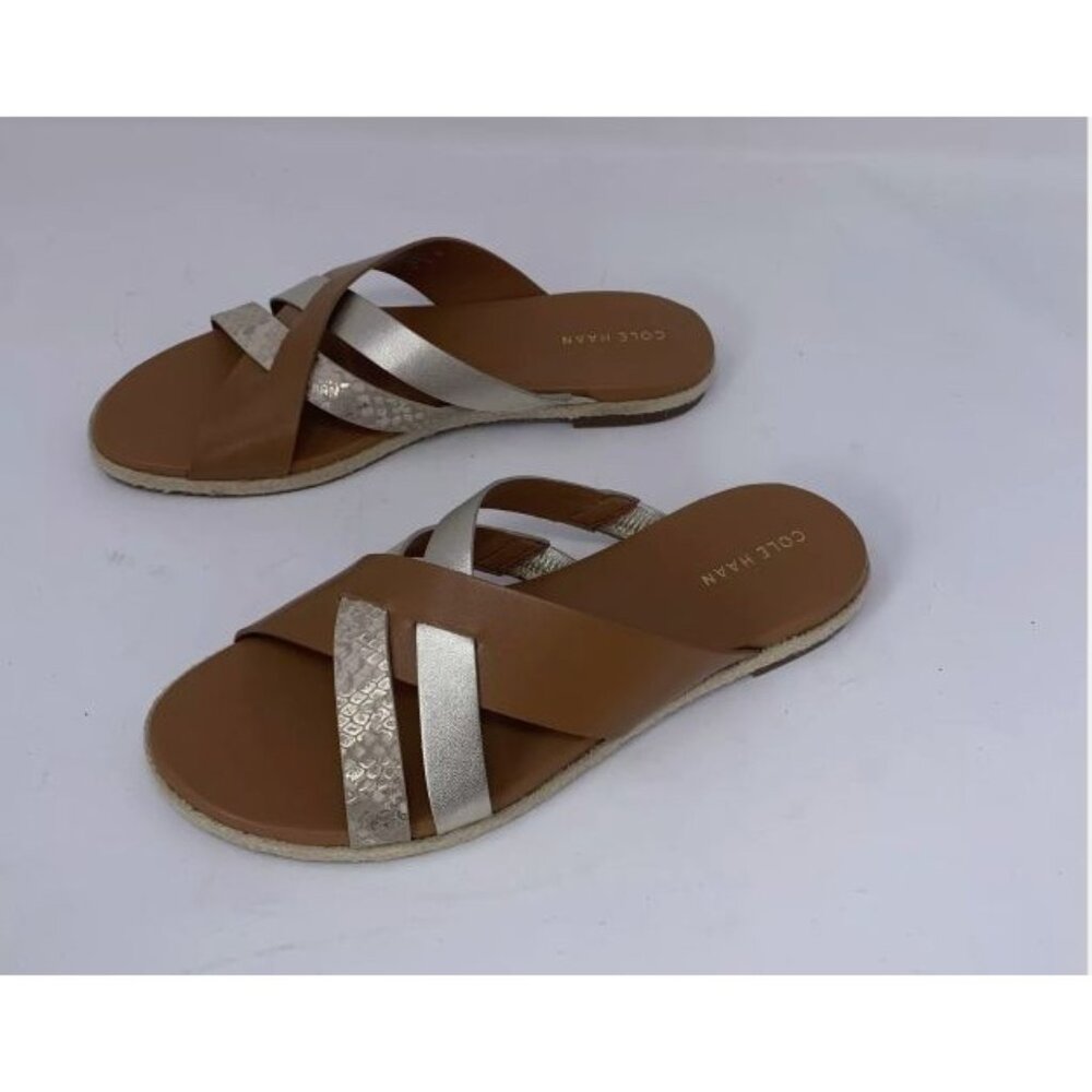 Cole Haan Pecan Florens Slide Sandal Size 9B